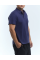 Indigo men's polo 55% hemp 45% cotton