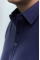 Indigo men's polo 55% hemp 45% cotton
