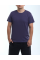 Indigo men's t-shirt made of 55% hemp 45% cotton