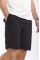 Black men's shorts made of 100% hemp